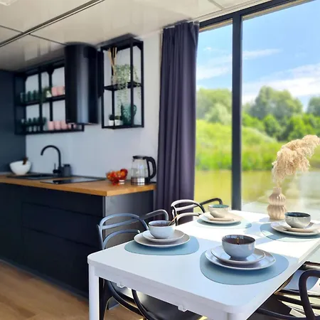 Botel Houseboat In Azy By Jamno And The Sea Łazy