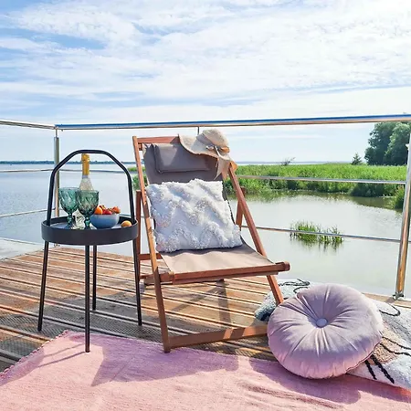Houseboat In Azy By Jamno And The Sea *